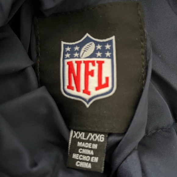 NWT FANATICS Dallas Cowboys Reversible Puffer Vest - size XXL - Picture 12 of 12